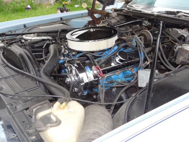 1975 Blue Oldsmobile Toronado Coupe