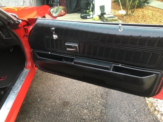 1975 Red Pontiac Trans Am