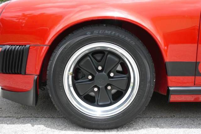 1975 Red Porsche 911 Coupe