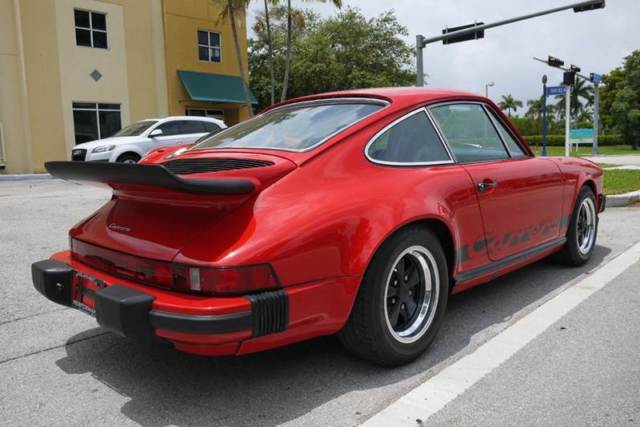 1975 Red Porsche 911 Coupe