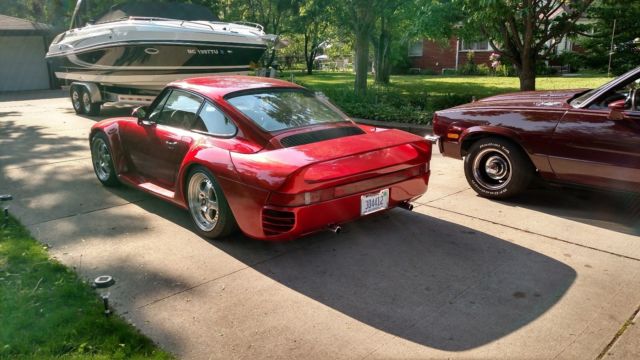 1975 Red Porsche Other Coupe