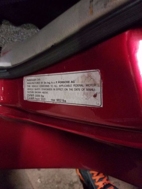 1975 Red Porsche Other Coupe