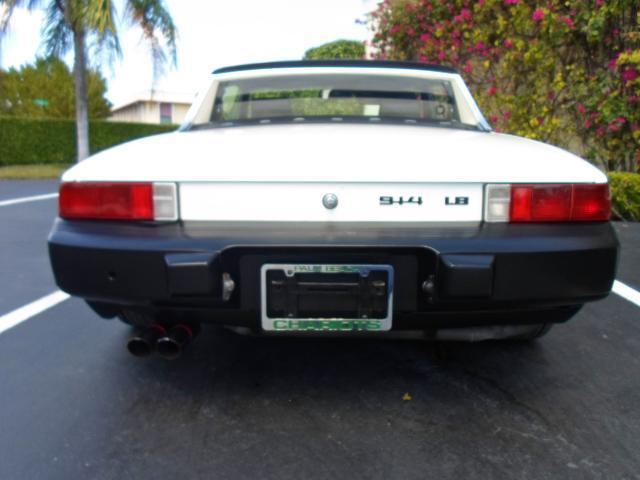 1975 White Porsche 914 Targa