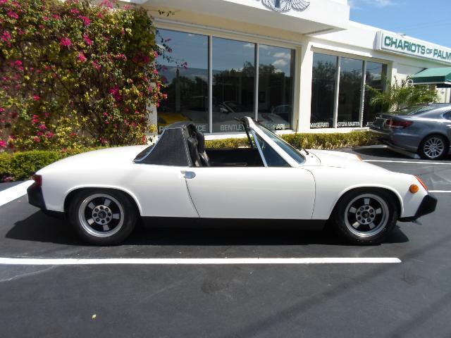 1975 White Porsche 914 Targa