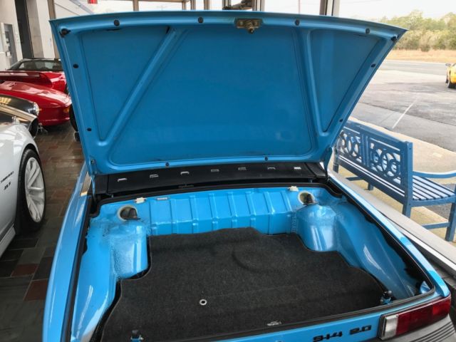 1975 Laguna Blue Porsche 914 Targa