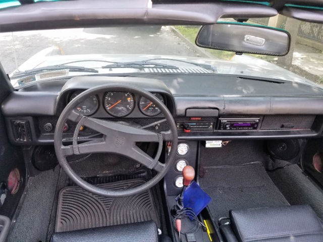 1975 Silver Porsche 914 Targa