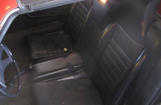 1975 Red Porsche 914 Convertible