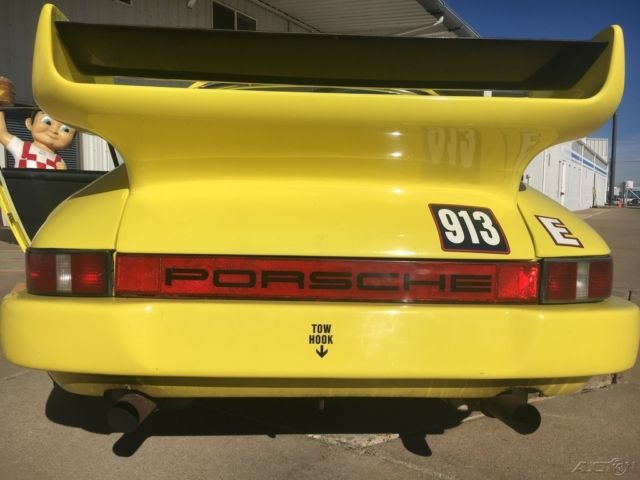 1975 Yellow Porsche 911
