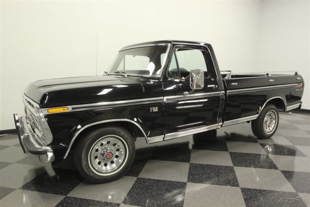 1975 Black Ford F-150