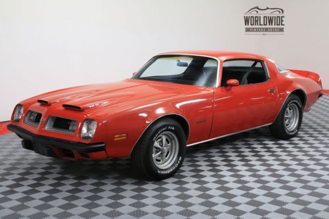 1975 Red Pontiac Firebird