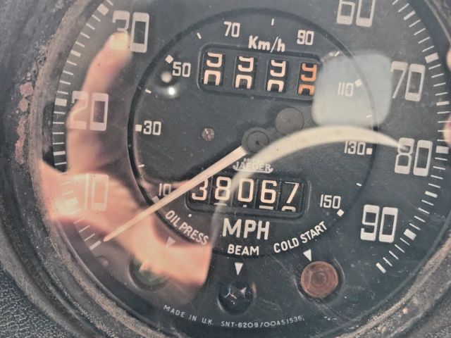 1975 Blue Land Rover SERIES III Convertible