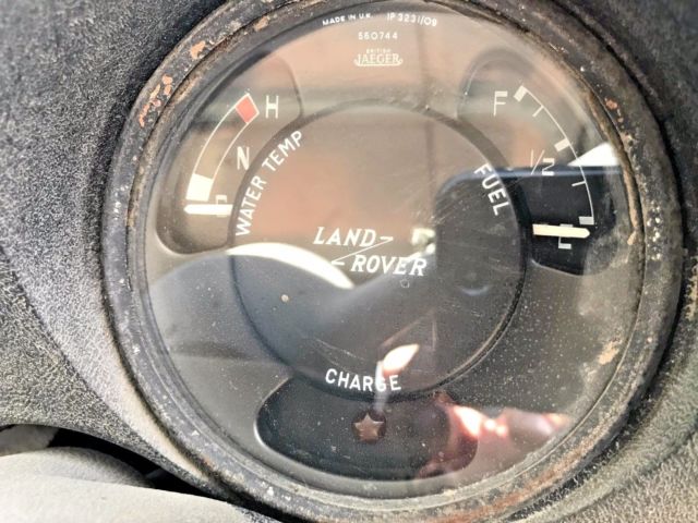 1975 Blue Land Rover SERIES III Convertible