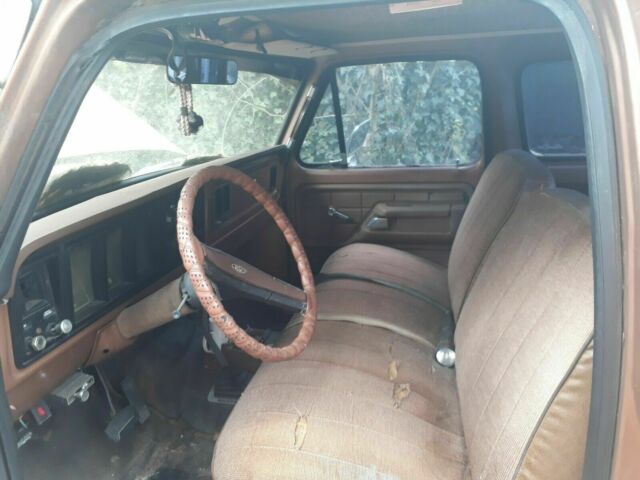 1975 Brown Ford F-100 Super Cab