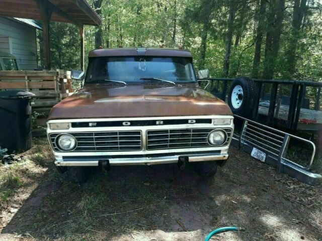 1975 Brown Ford F-100 Super Cab