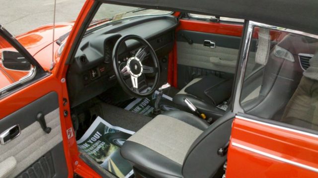 1975 Red Volkswagen Beetle - Classic Convertible
