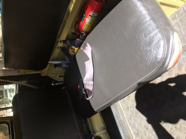 1975 Yellow Toyota FJ Cruiser SUV