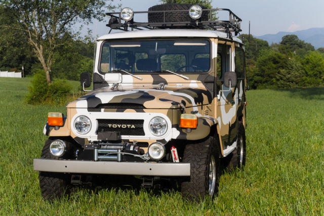1975 Camo Toyota Land Cruiser U/K