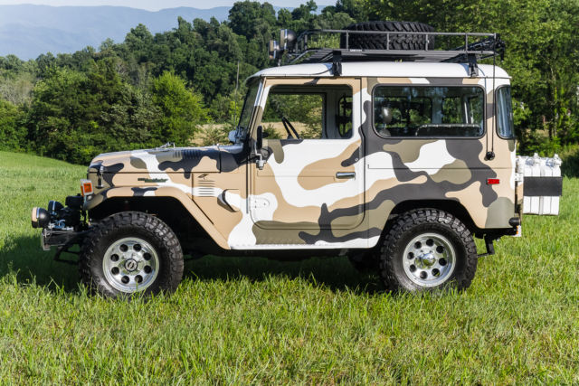 1975 Camo Toyota Land Cruiser U/K