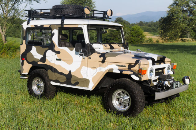 1975 Camo Toyota Land Cruiser U/K