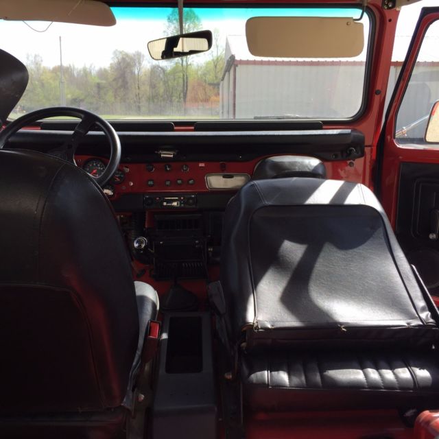 1976 FREEBORN RED Toyota Land Cruiser