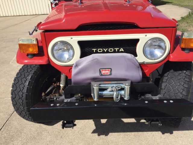 1976 FREEBORN RED Toyota Land Cruiser