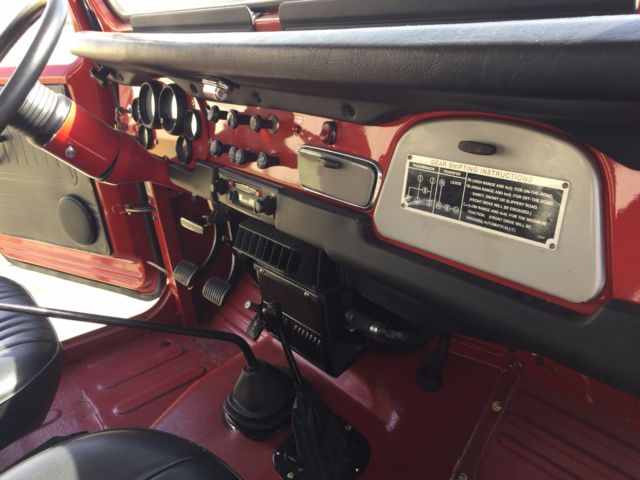 1976 FREEBORN RED Toyota Land Cruiser