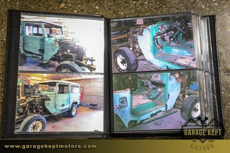 1975 Blue Toyota FJ Cruiser SUV