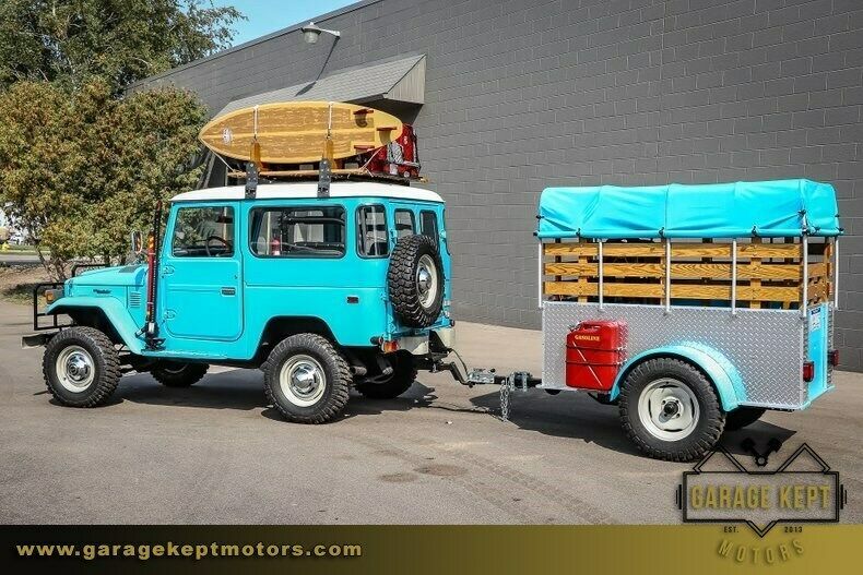 1975 Blue Toyota FJ Cruiser SUV