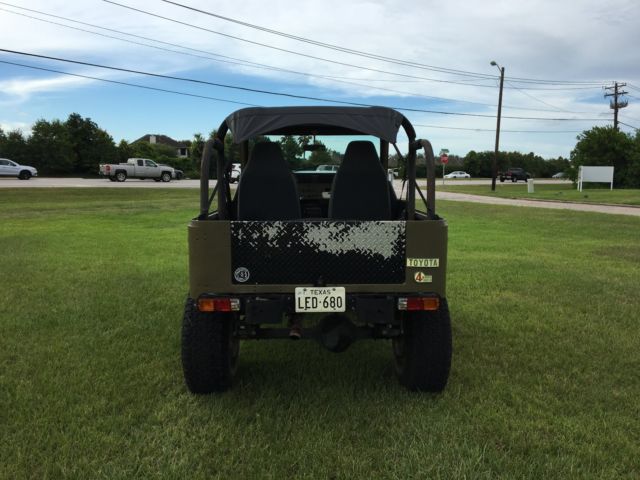 1975 Green/Black Toyota Land Cruiser FJ