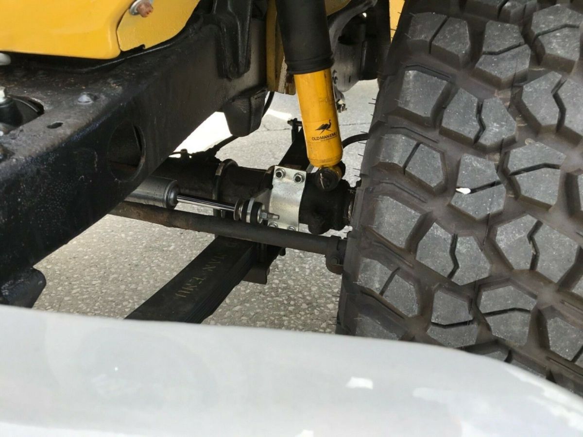 1975 Yellow Toyota Land Cruiser Standard Cab Pickup