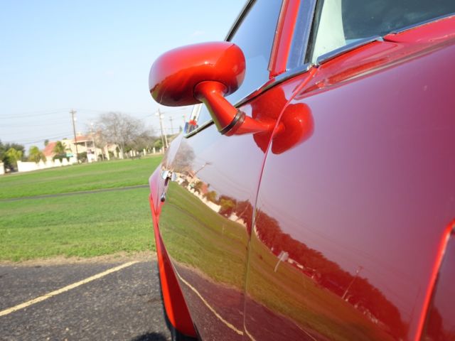 1975 Red Pontiac Trans Am Coupe