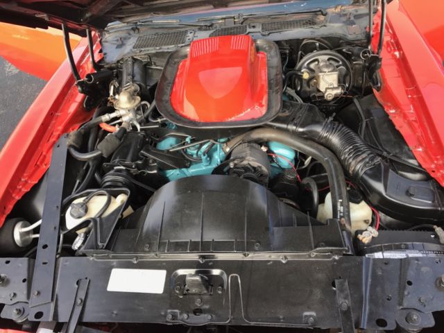 1975 Red Pontiac Trans Am Coupe