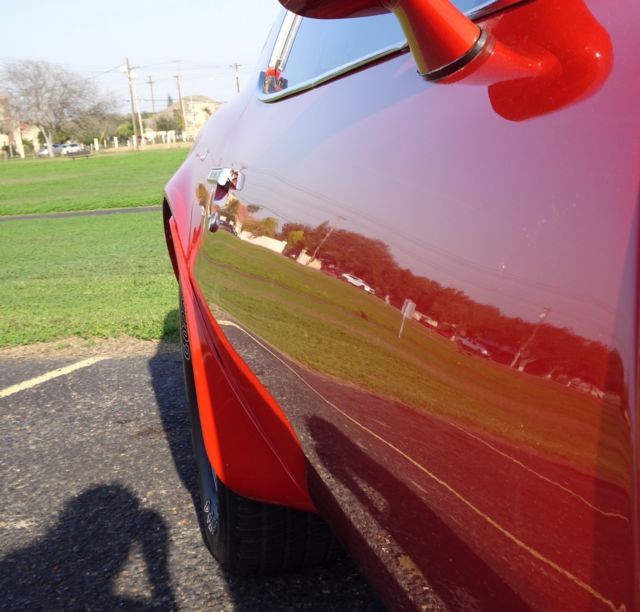 1975 Red Pontiac Trans Am Coupe