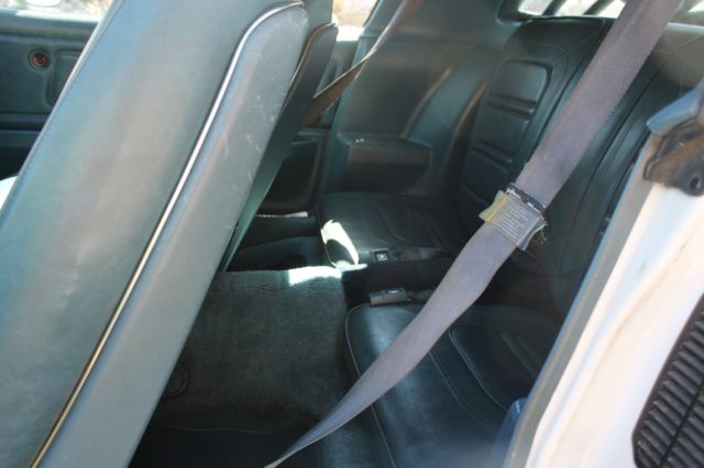 1975 White Pontiac Trans Am Coupe