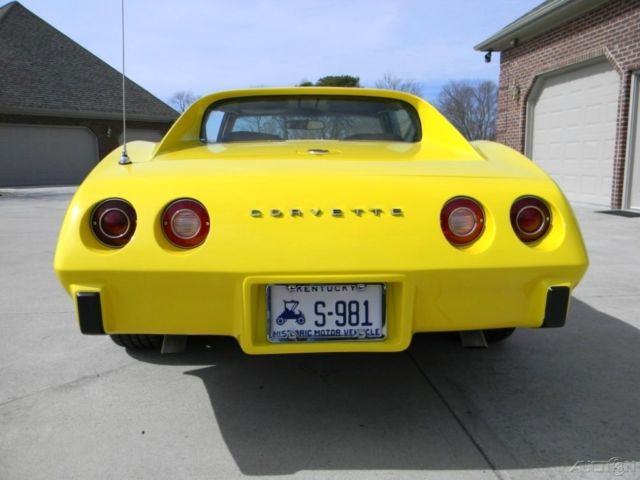 1975 Yellow Chevrolet Corvette Other