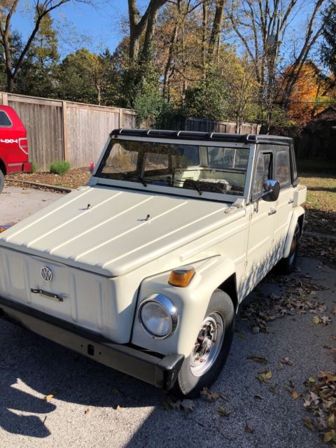 1975 White Volkswagen Thing