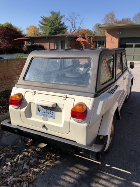 1975 White Volkswagen Thing