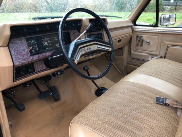 1985 Brown Ford F-250 Standard Cab Pickup