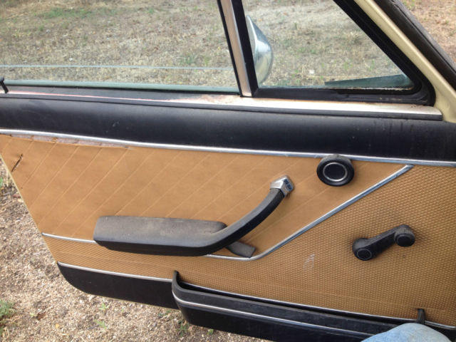 1976 Yellow Audi 100 Sedan