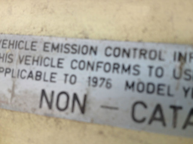 1976 Yellow Audi 100 Sedan