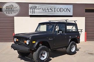1976 Black Ford Bronco SUV