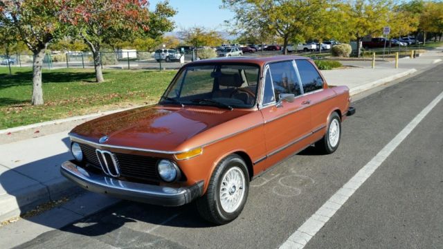 1976 Brown BMW 2002 Coupe