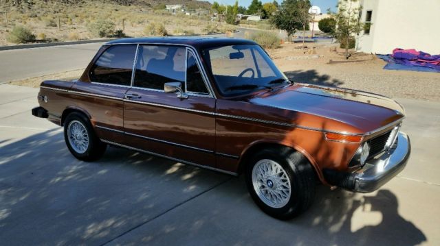 1976 Brown BMW 2002 Coupe