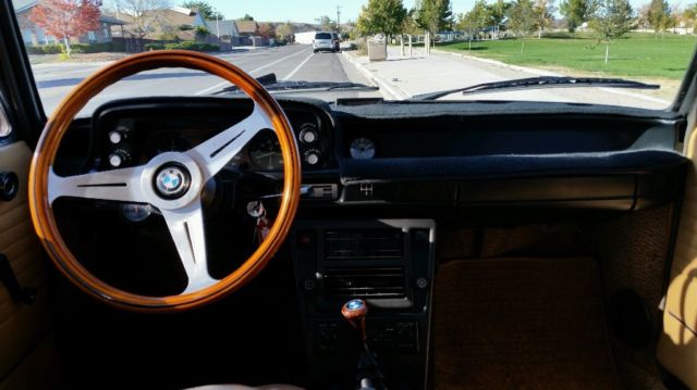 1976 Brown BMW 2002 Coupe