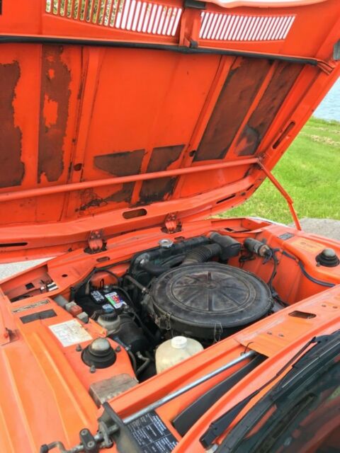 1976 Orange BMW 2002 Coupe