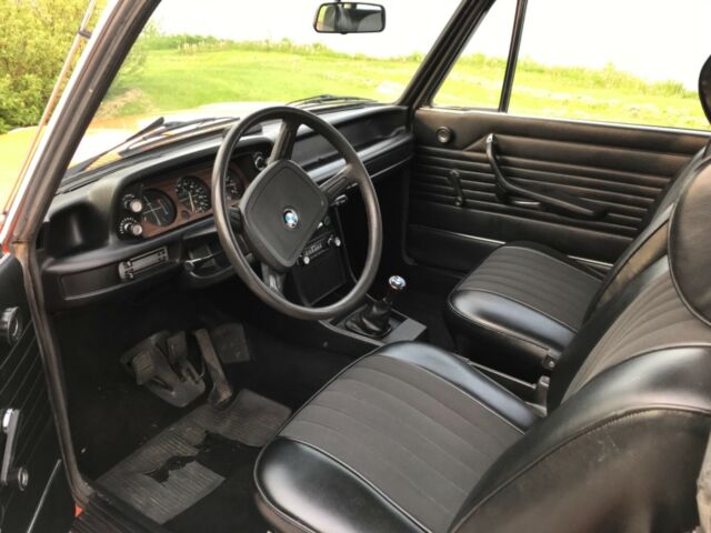 1976 Orange BMW 2002 Coupe