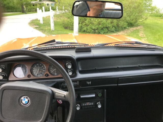 1976 Orange BMW 2002 Coupe