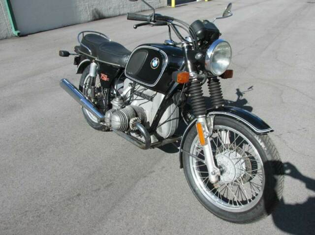 1976 Black BMW R 75 Motorcycles & Scooters