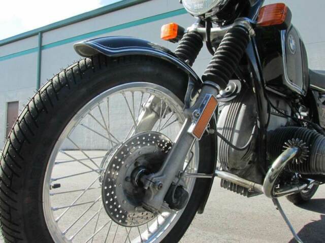 1976 Black BMW R 75 Motorcycles & Scooters