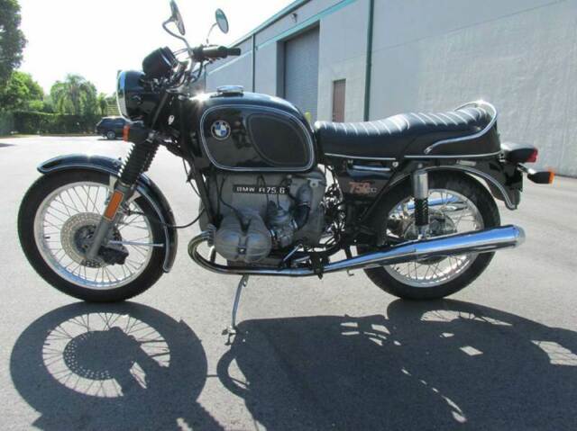 1976 Black BMW R 75 Motorcycles & Scooters
